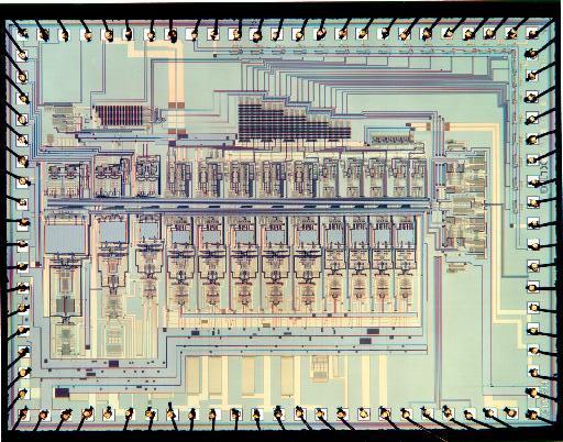 15-bit Floating-Point A/D Converter Chip